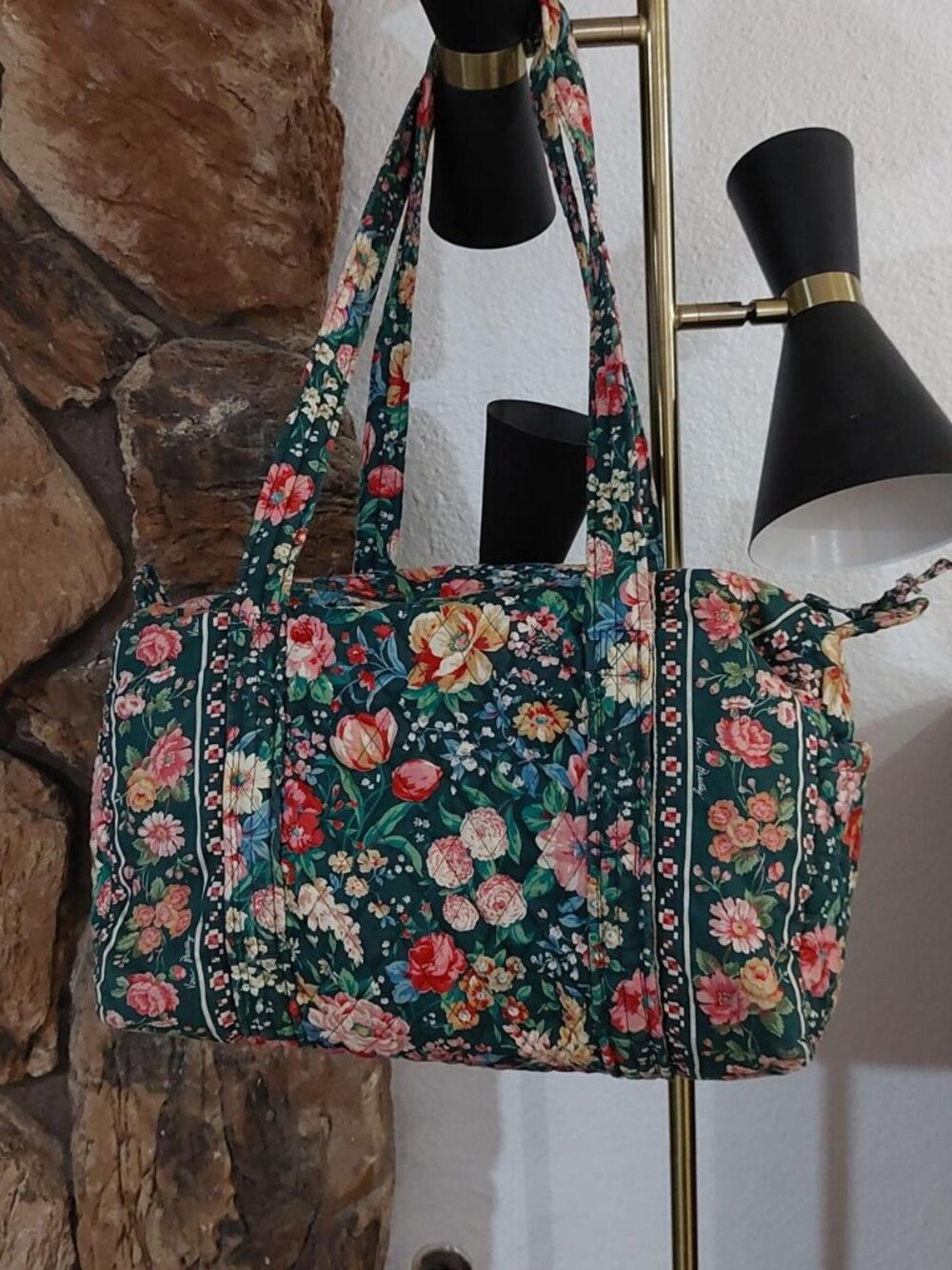 RARE Vera Bradley bag in the Springtime pattern from 1993  Vera Bradley floral d